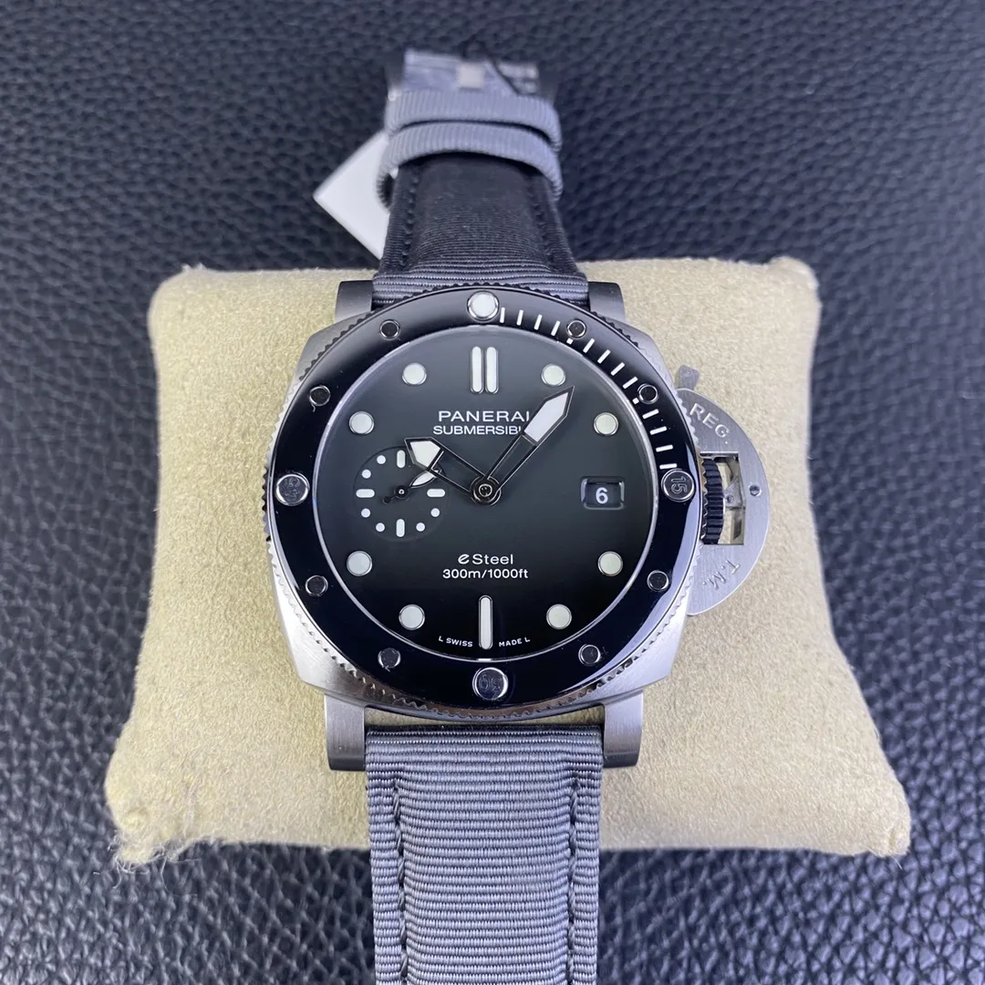 VS Factory Panerai Submersible QuarantaQuattro 44mm Grigio Roccia (PAM01288) 1:1 Super Clone – DDP.900 Movement - VS Factory Official