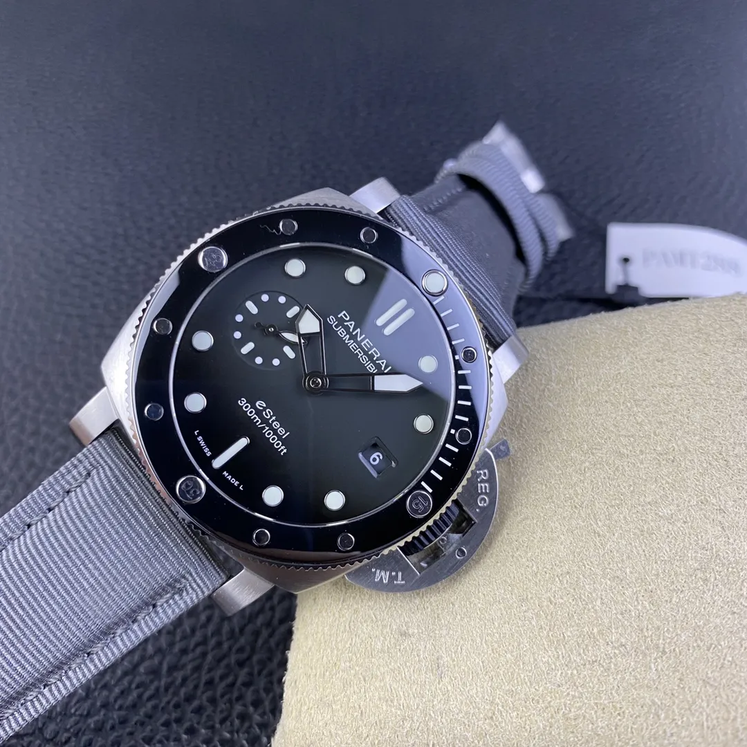 VS Factory Panerai Submersible QuarantaQuattro 44mm Grigio Roccia (PAM01288) 1:1 Super Clone – DDP.900 Movement - VS Factory Official photo 3