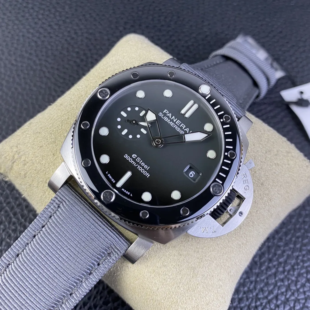 VS Factory Panerai Submersible QuarantaQuattro 44mm Grigio Roccia (PAM01288) 1:1 Super Clone – DDP.900 Movement - VS Factory Official photo 10