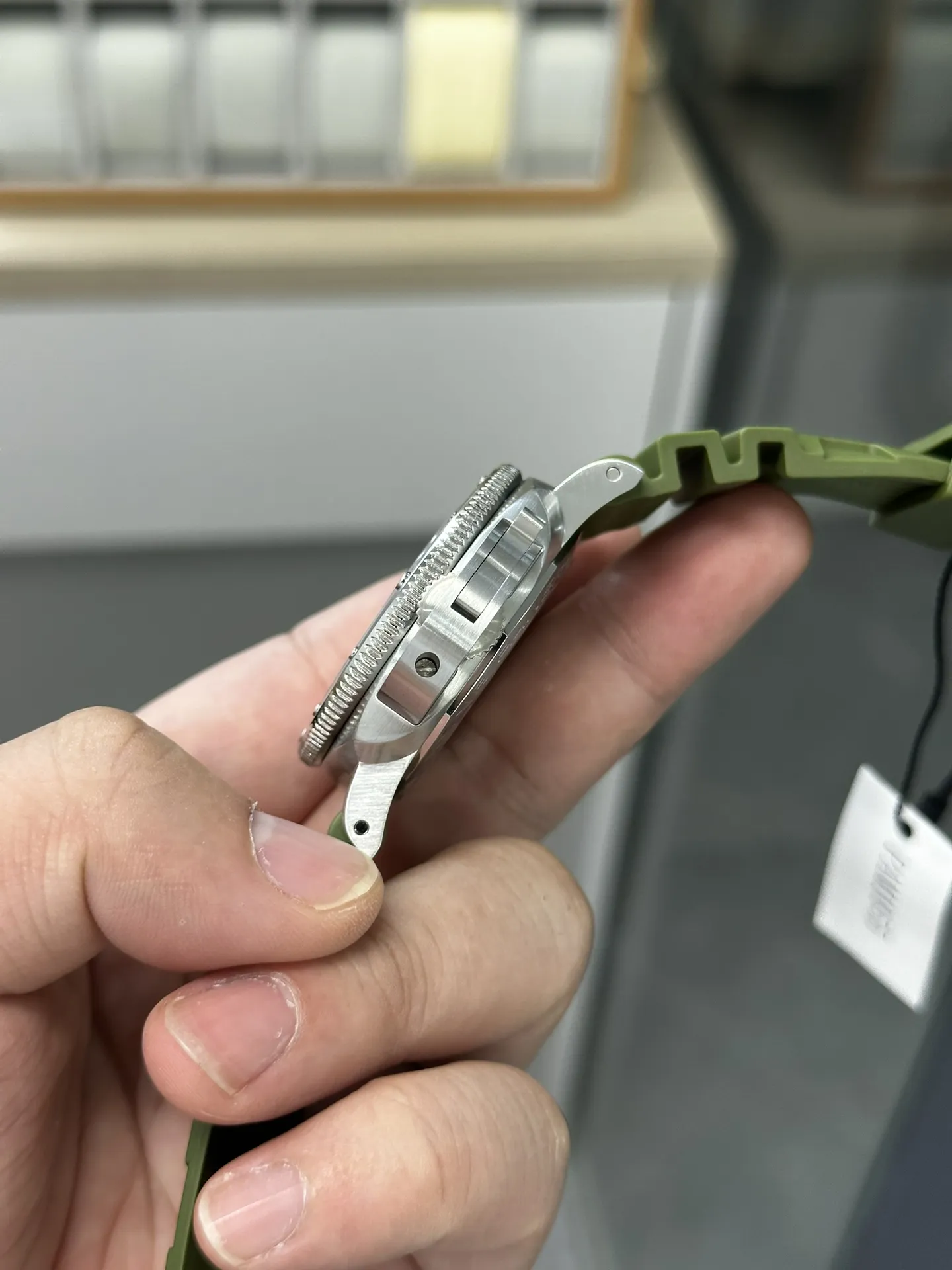 VS Factory Panerai Submersible "Verde Militare" 42mm PAM01055 1:1 Super Clone - DDP.900 Movement - VS Factory Official photo 5