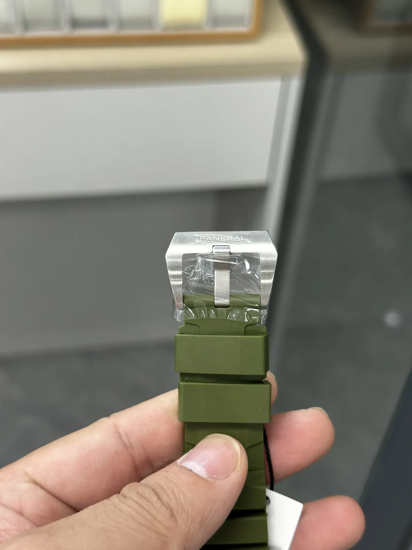VS Factory Panerai Submersible "Verde Militare" 42mm PAM01055 1:1 Super Clone - DDP.900 Movement - VS Factory Official photo 7