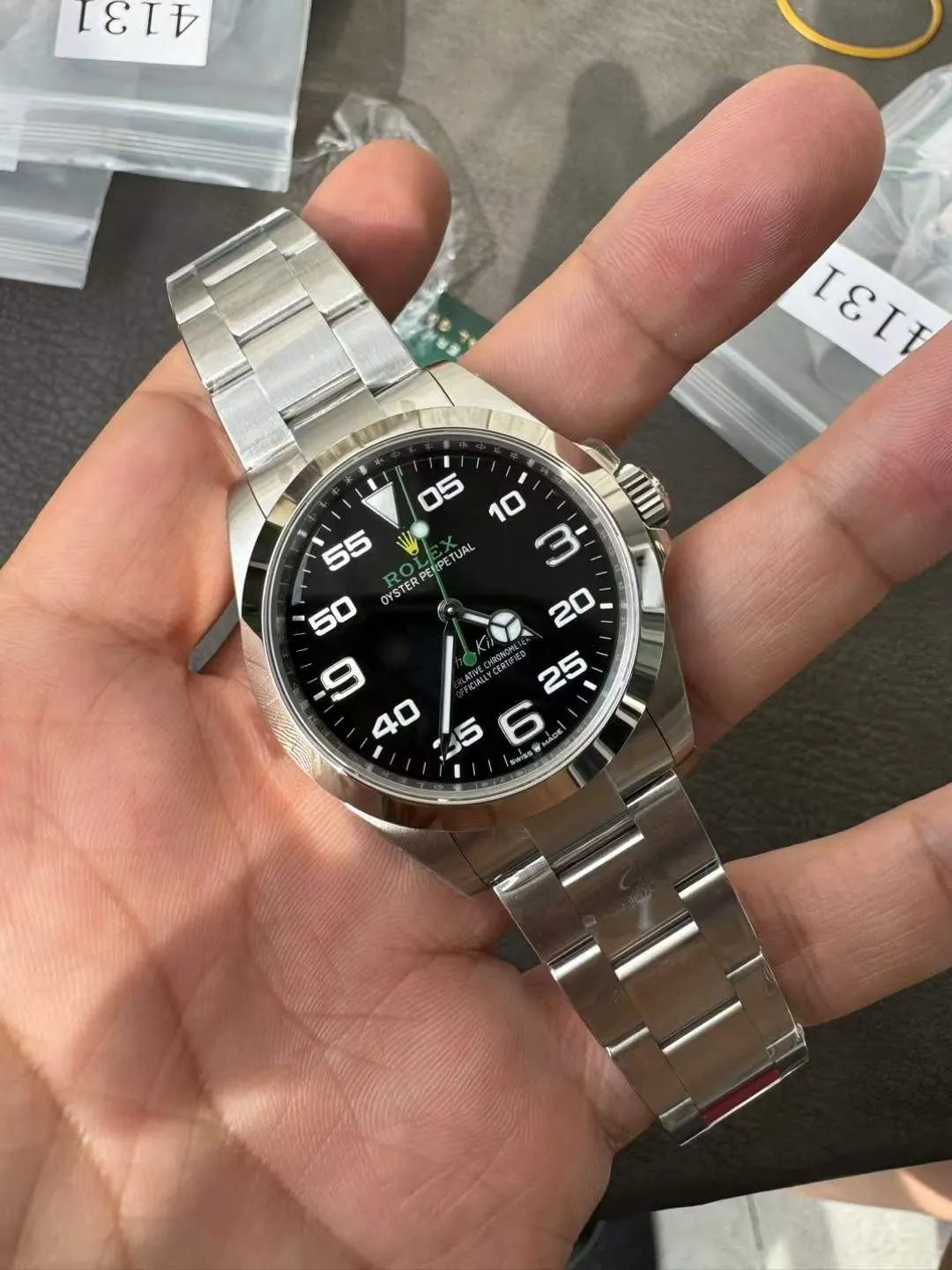 VS Factory Rolex Air-King Ref. 126900 "Aviation Dashboard" 1:1 Super Clone - DD3230 Movement - VS Factory Official photo 3