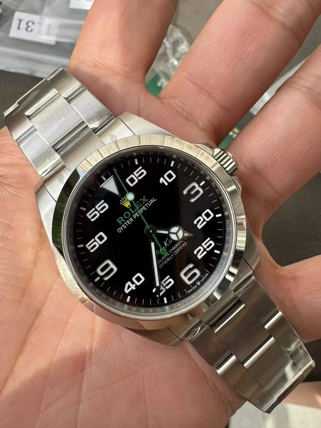 VS Factory Rolex Air-King Ref. 126900 "Aviation Dashboard" 1:1 Super Clone - DD3230 Movement - VS Factory Official photo 5