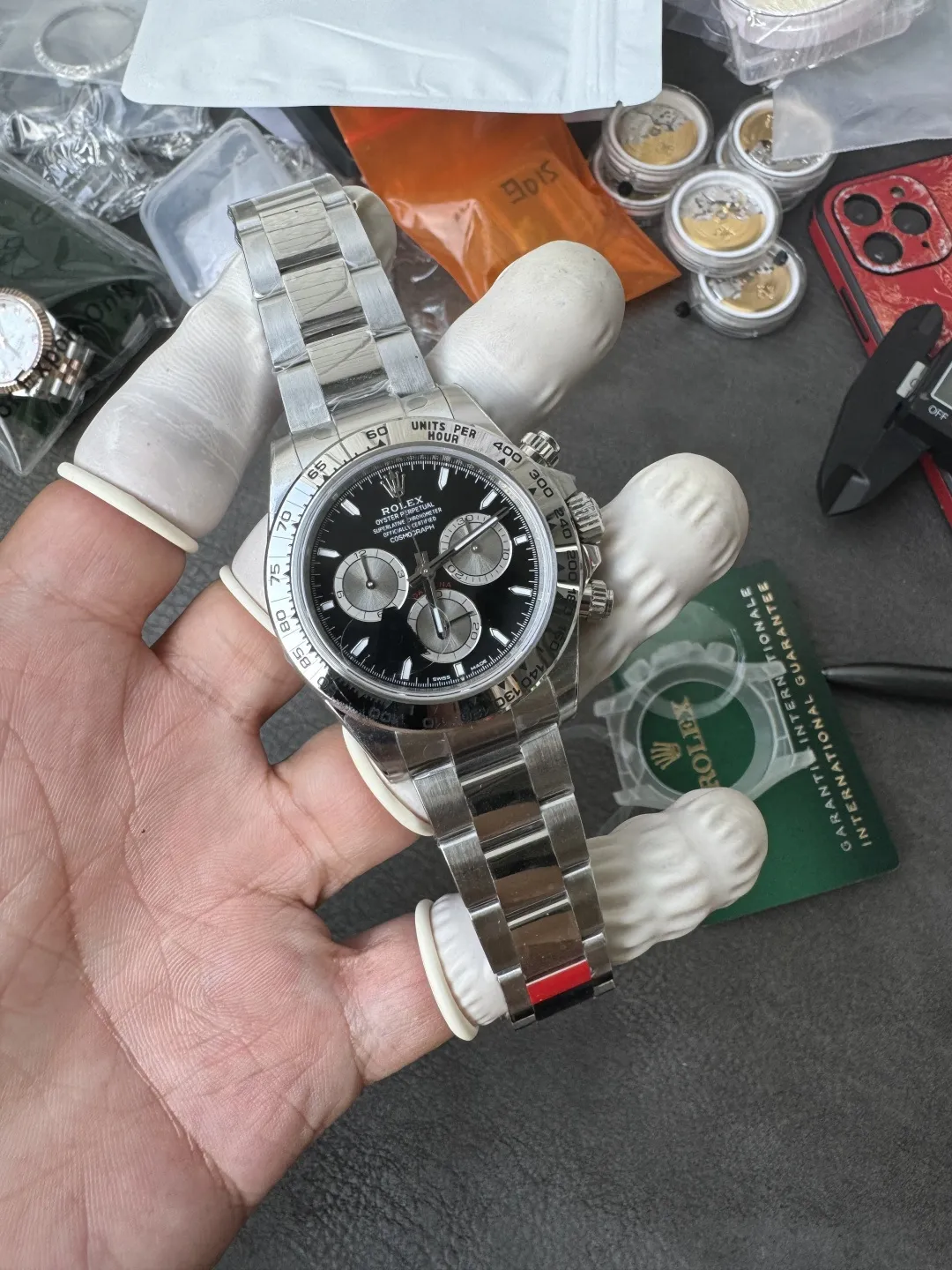 VS Factory Rolex Cosmograph Daytona 40mm Black Dial White Gold (126509) 1:1 Super Clone – DD4131 Movement - VS Factory Official photo 4