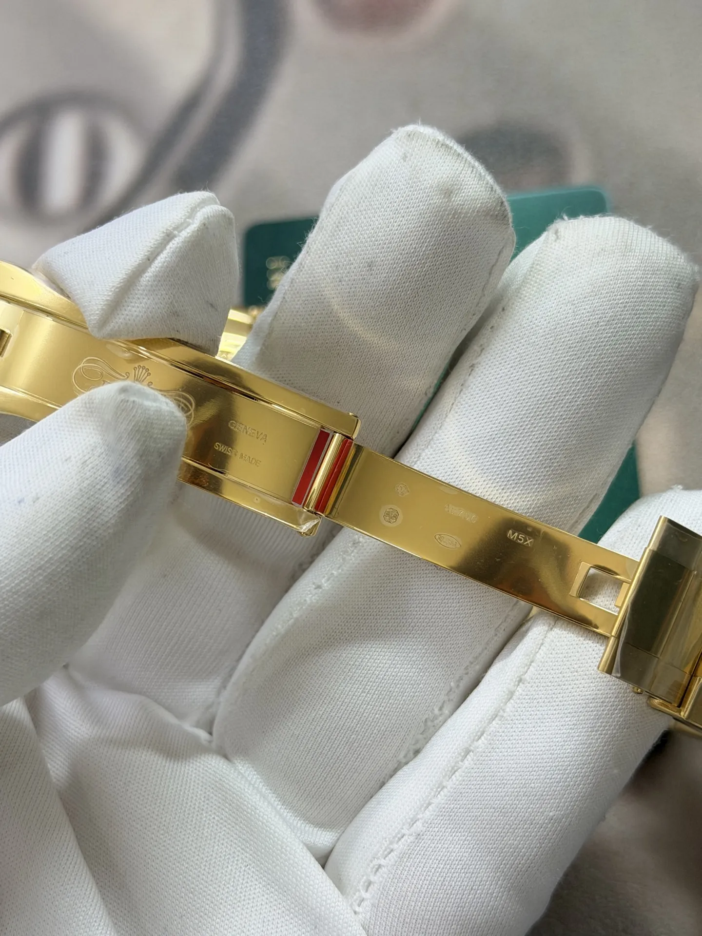VS Factory Rolex Cosmograph Daytona 40mm Green Dial Yellow Gold(126508) 1:1 Super Clone – DD4131 Movement - VS Factory Official photo 6