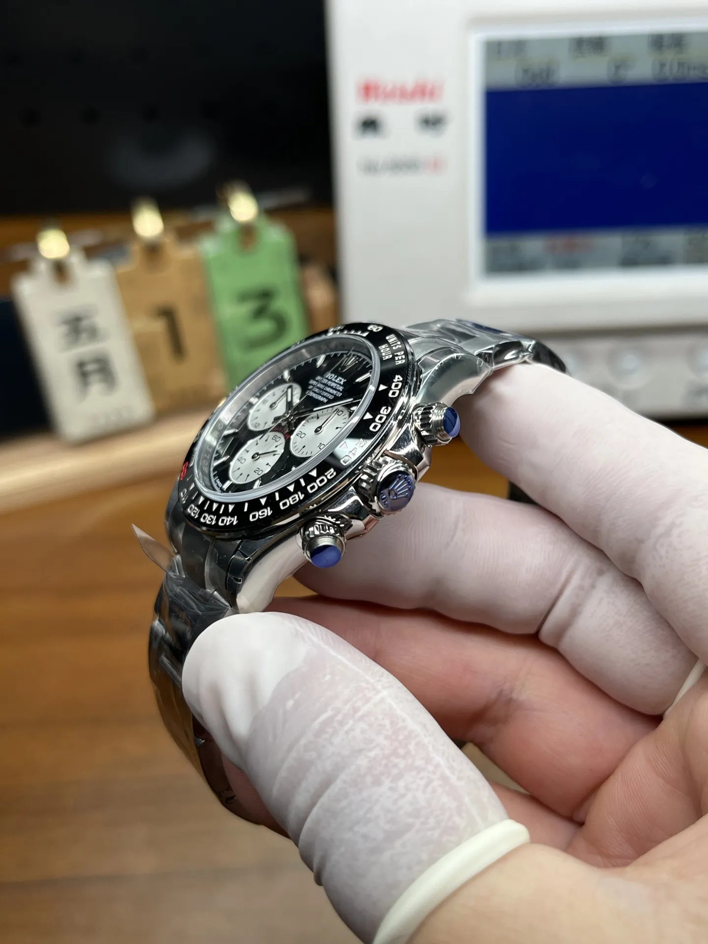 VS Factory Rolex Cosmograph Daytona 40mm Le Mans Centenary Edition (126529LN) 1:1 Super Clone – DD4132 Movement - VS Factory Official photo 4