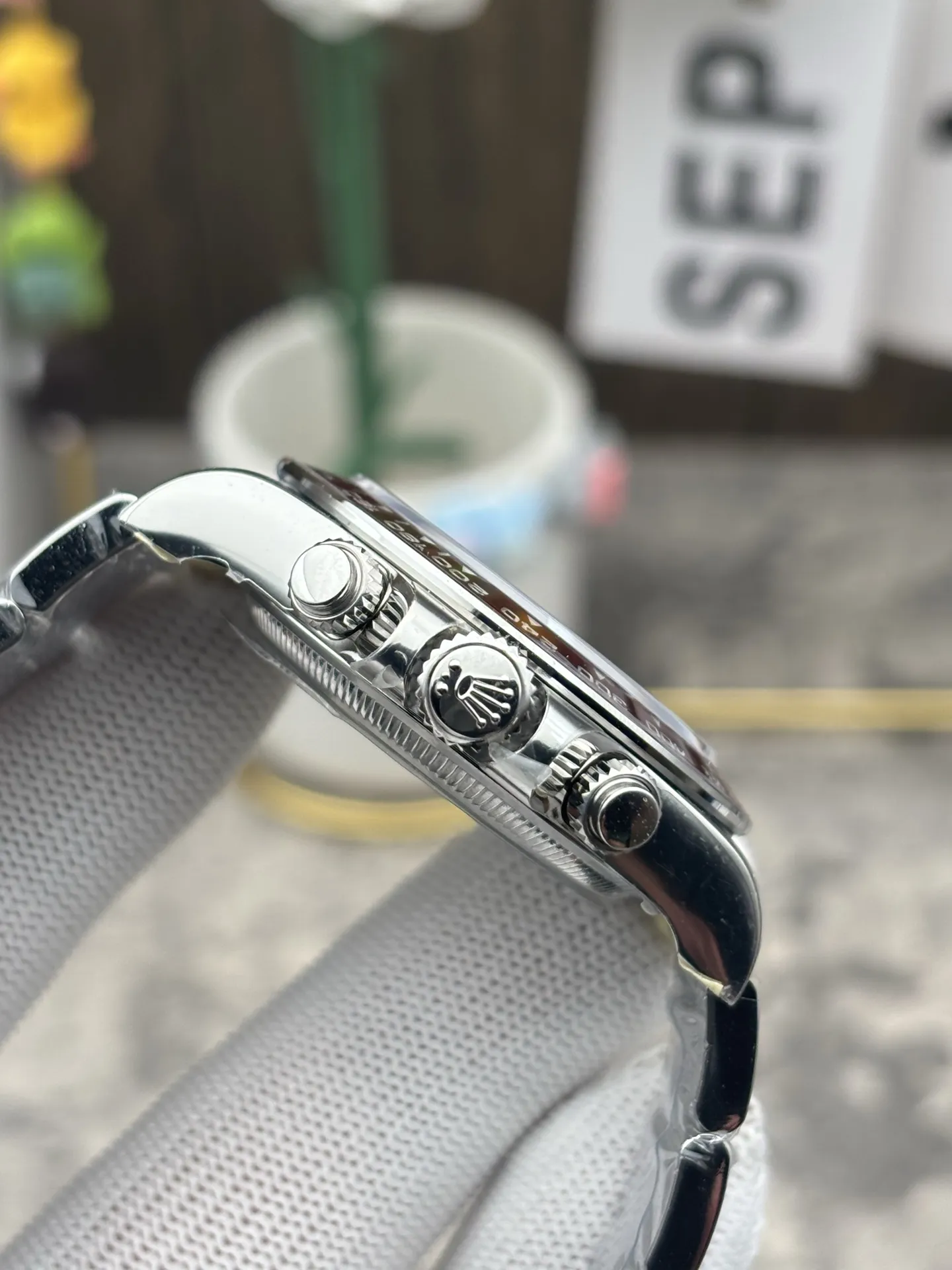VS Factory Rolex Cosmograph Daytona "Ice Blue" Platinum (126506) 1:1 Super Clone - DD4131 Movement - VS Factory Official photo 8