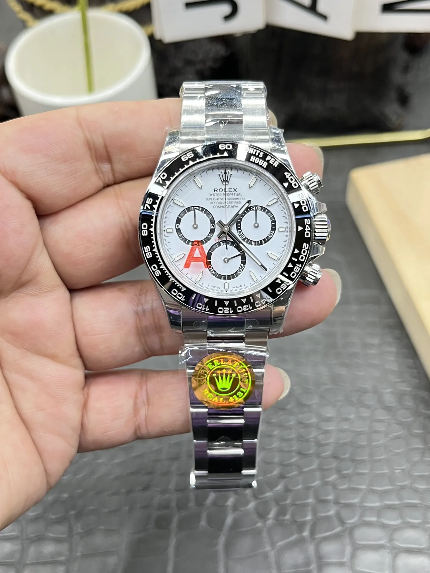 VS Factory Rolex Cosmograph Daytona "Panda" White Dial (126500LN) Super Clone - DD4131 Movement - VS Factory Official