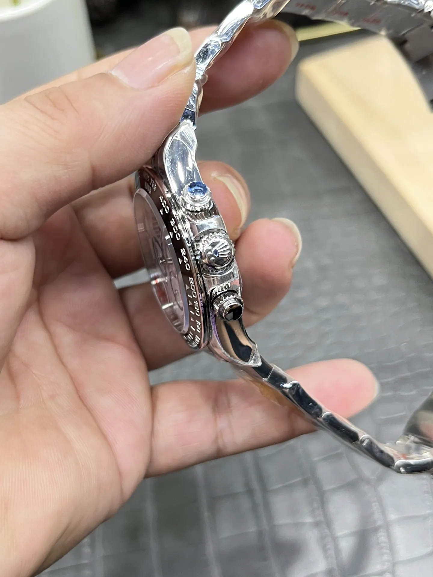 VS Factory Rolex Cosmograph Daytona "Panda" White Dial (126500LN) Super Clone - DD4131 Movement - VS Factory Official photo 5