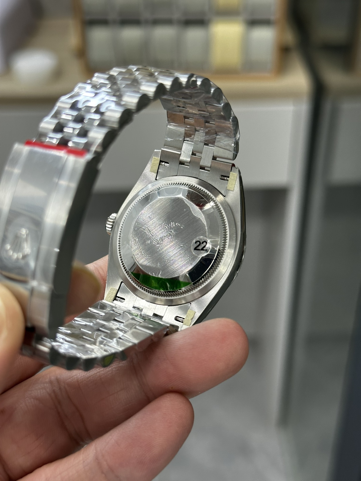 VS Factory Rolex Datejust 36mm Black Diamond Dial Jubilee Bracelet (126234) 1:1 Super Clone - DD3235 Movement - VS Factory Official - Photo 5