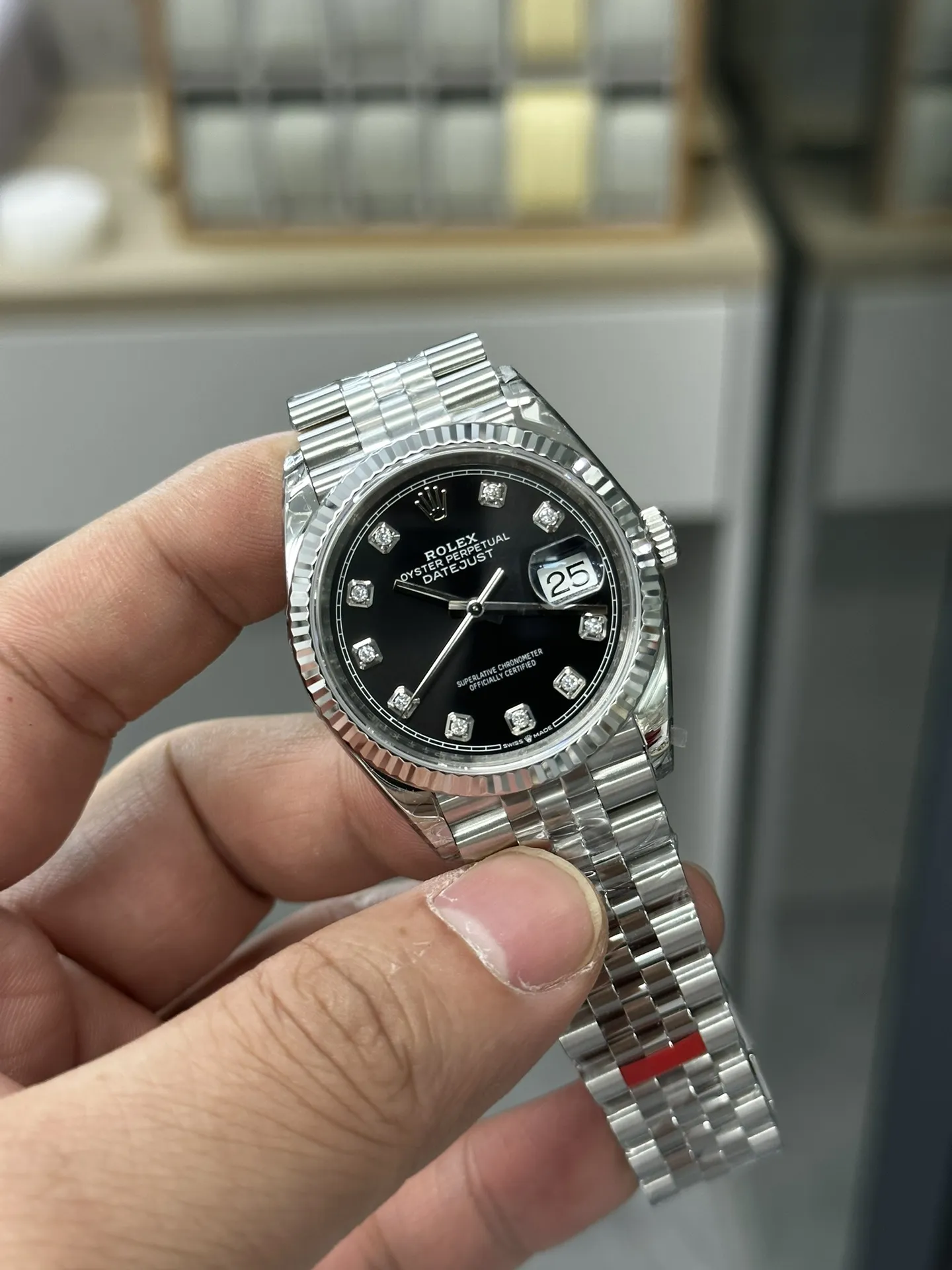 VS Factory Rolex Datejust 36mm Black… frame 04