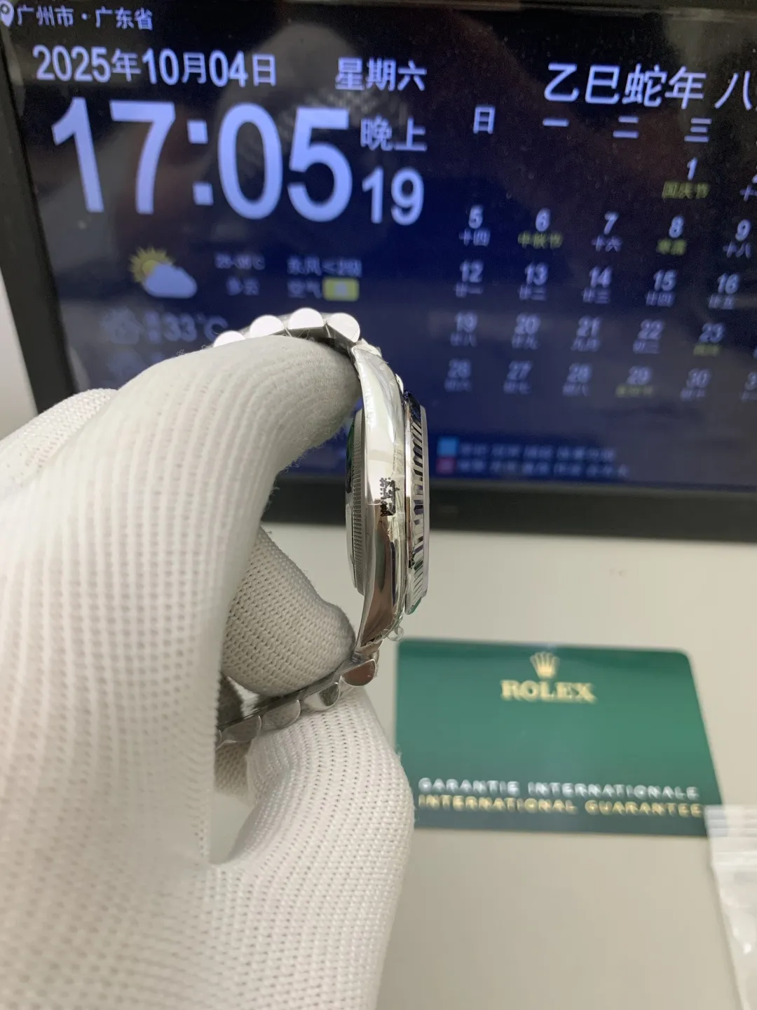 VS Factory Rolex Datejust 36mm Blue Fluted Motif Dial Jubilee Bracelet (126234) 1:1 Super Clone - DD3235 Movement - VS Factory Official photo 6