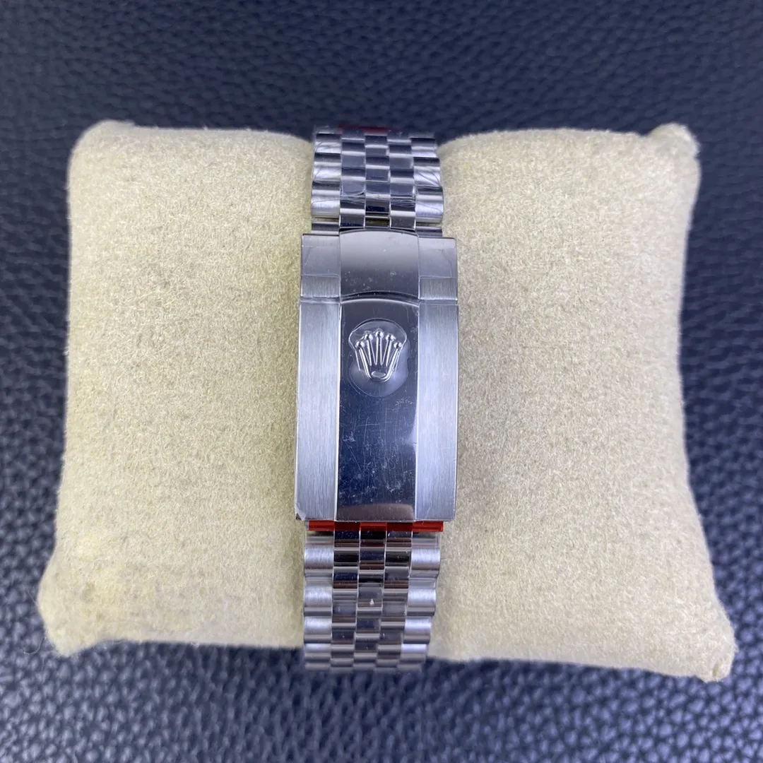 VS Factory Rolex Datejust 36mm Blue Fluted Motif Diamond Dial Jubilee Bracelet (126234) 1:1 Super Clone - DD3235 Movement - VS Factory Official photo 8