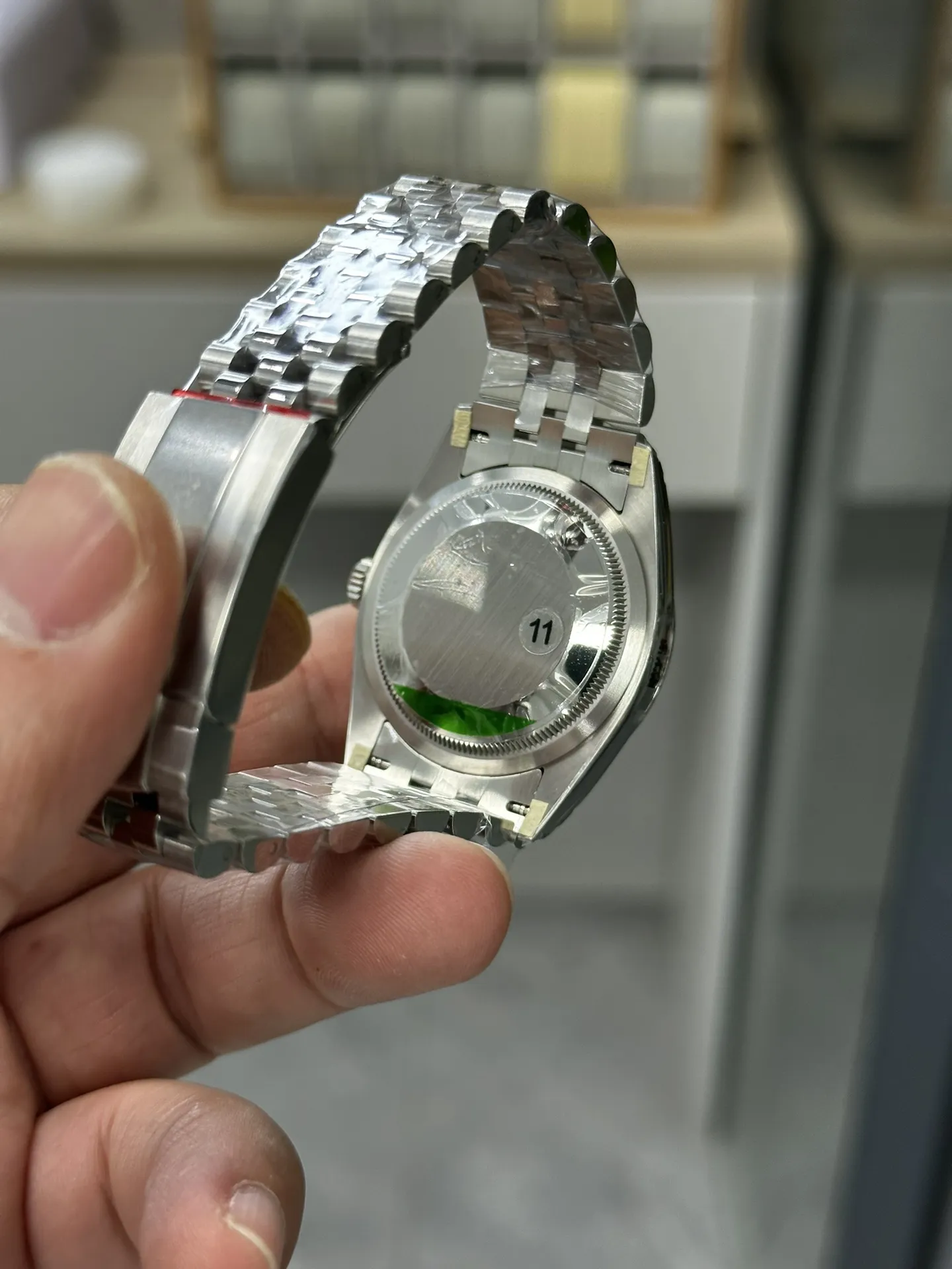 VS Factory Rolex Datejust 36mm Bright Black Dial Fluted Bezel Jubilee Bracelet (126234) 1:1 Super Clone - DD3235 Movement - VS Factory Official photo 6