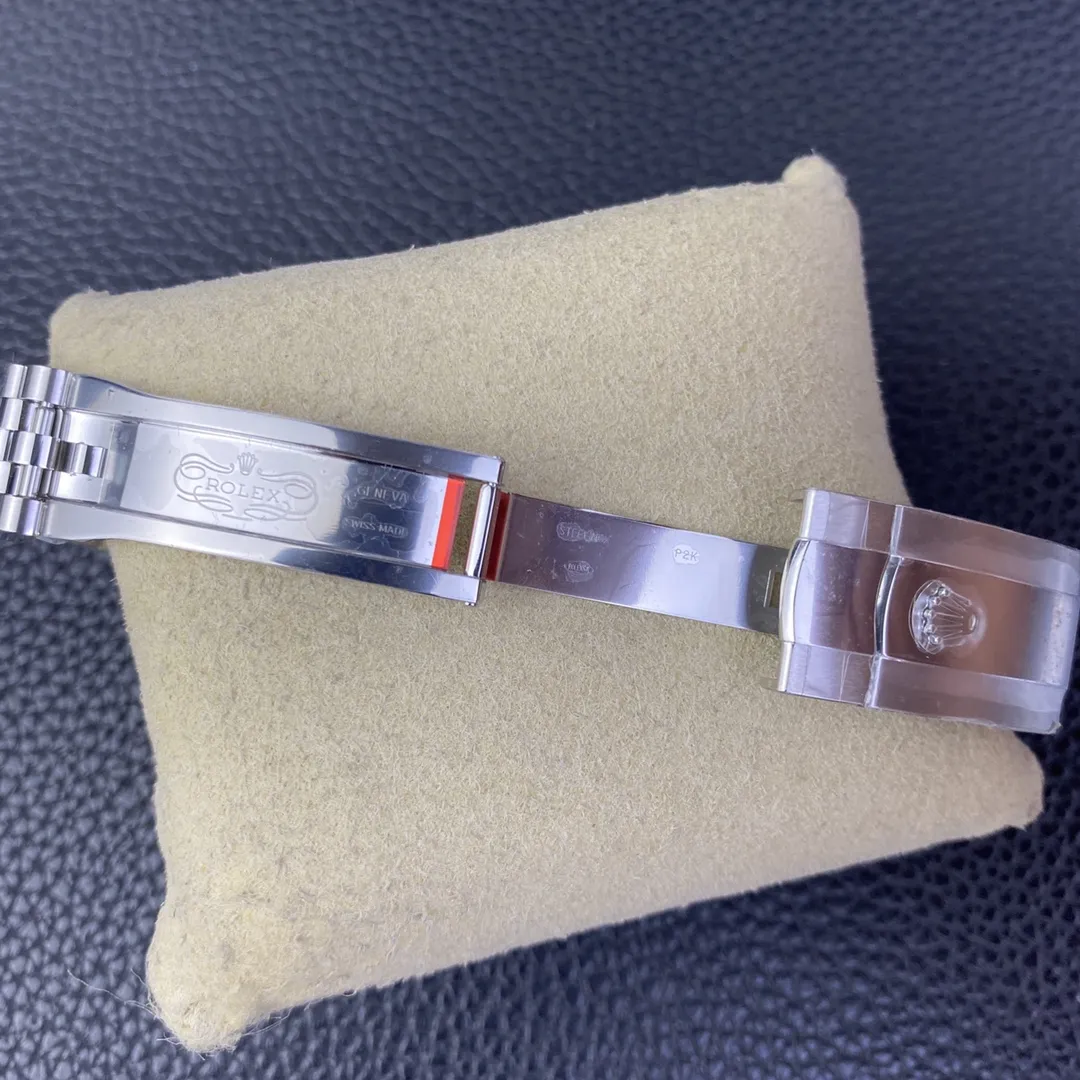 VS Factory Rolex Datejust 36mm Olive Green Palm Motif Diamond Dial Jubilee Bracelet (126234) 1:1 Super Clone - DD3235 Movement - VS Factory Official photo 10