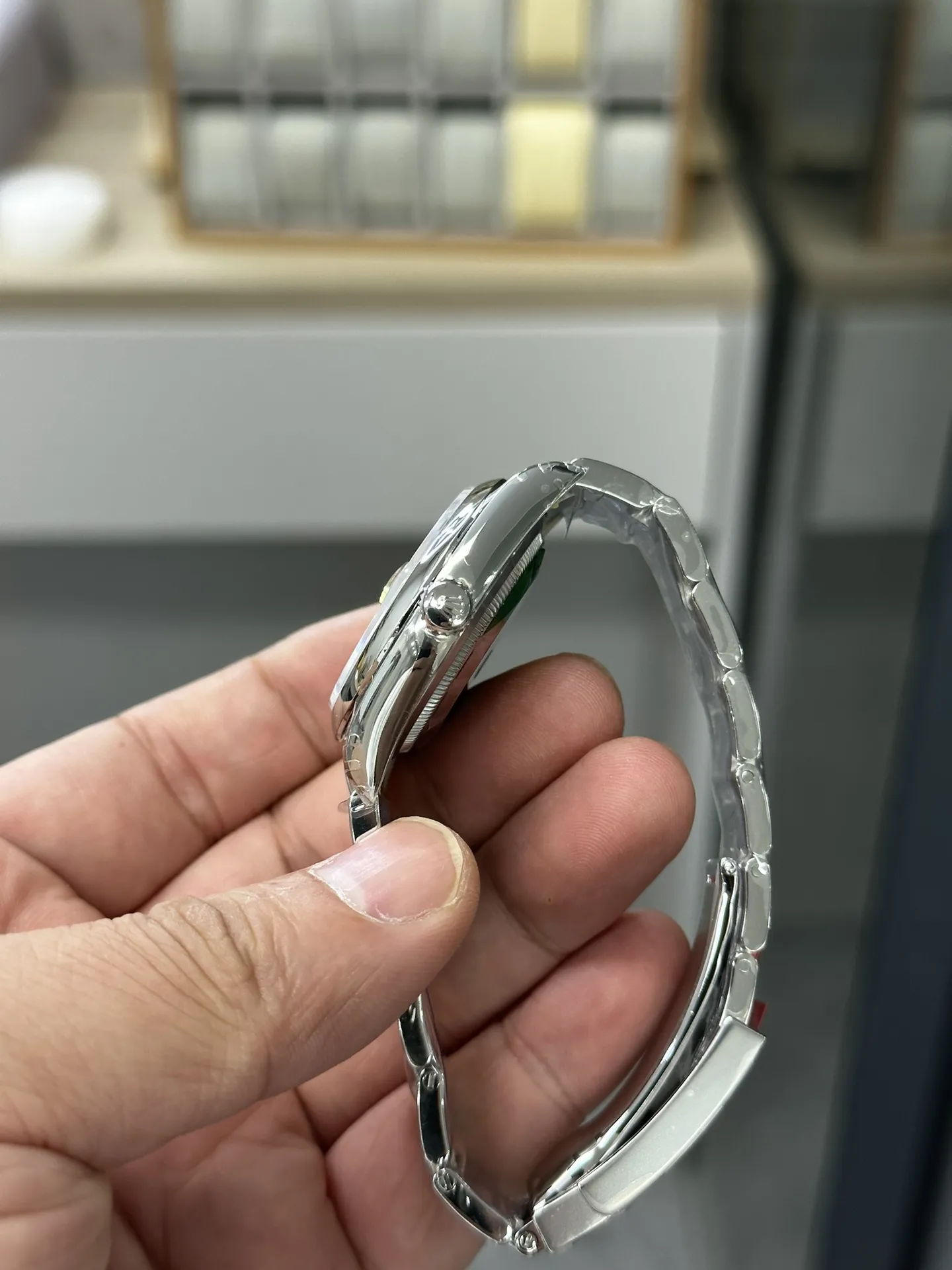 VS Factory Rolex Datejust 36mm Sunburst Blue Dial Smooth Bezel Oyster Bracelet (126200) 1:1 Super Clone - DD3235 Movement - VS Factory Official photo 5