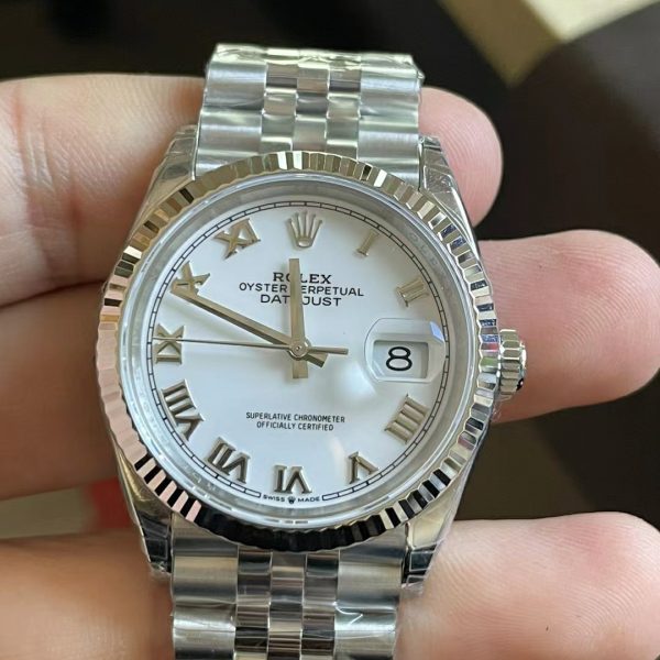 VS Factory Rolex Datejust 36mm Sunburst Green Dial Oyster Bracelet (126234) 1:1 Super Clone - DD3235 Movement - VS Factory Official