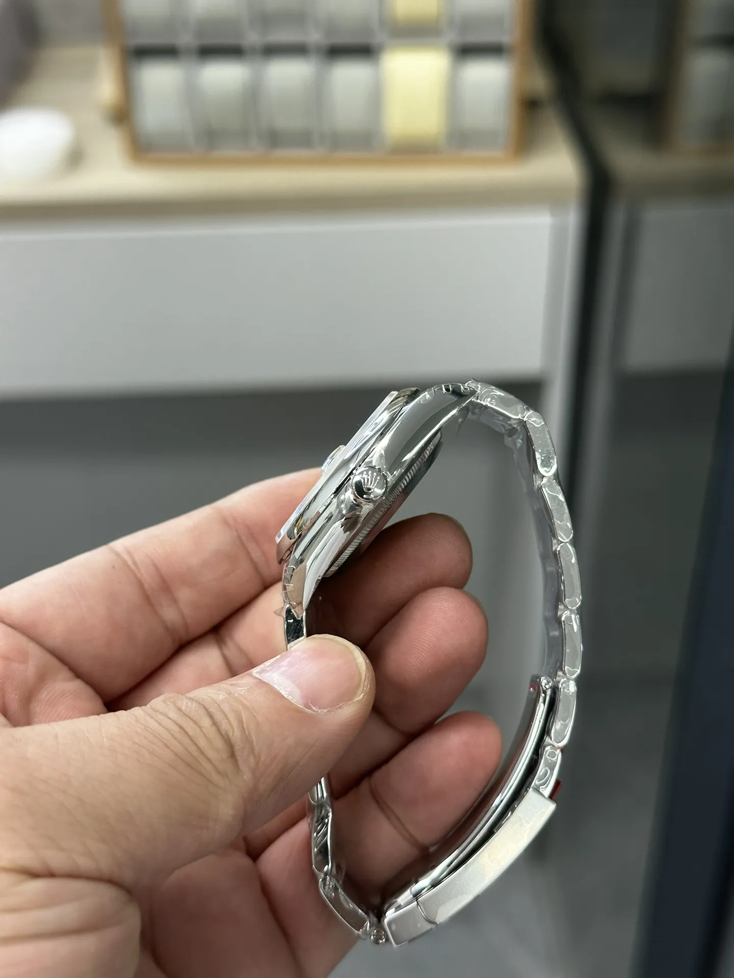 VS Factory Rolex Datejust 36mm "Wimbledon" Dial Smooth Bezel Oyster Bracelet (126200) 1:1 Super Clone - DD3235 Movement - VS Factory Official photo 5