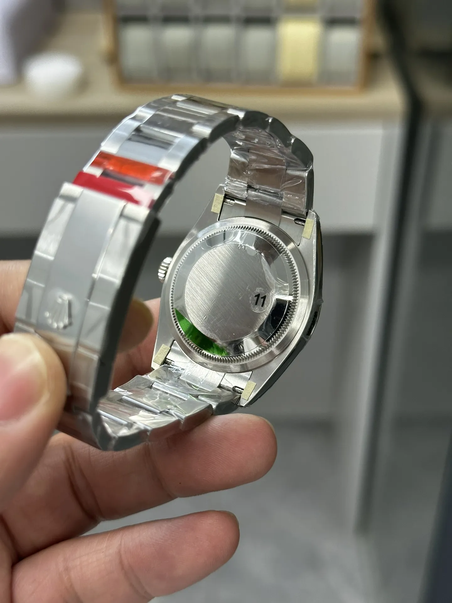 VS Factory Rolex Datejust 36mm "Wimbledon" Dial Smooth Bezel Oyster Bracelet (126200) 1:1 Super Clone - DD3235 Movement - VS Factory Official photo 6