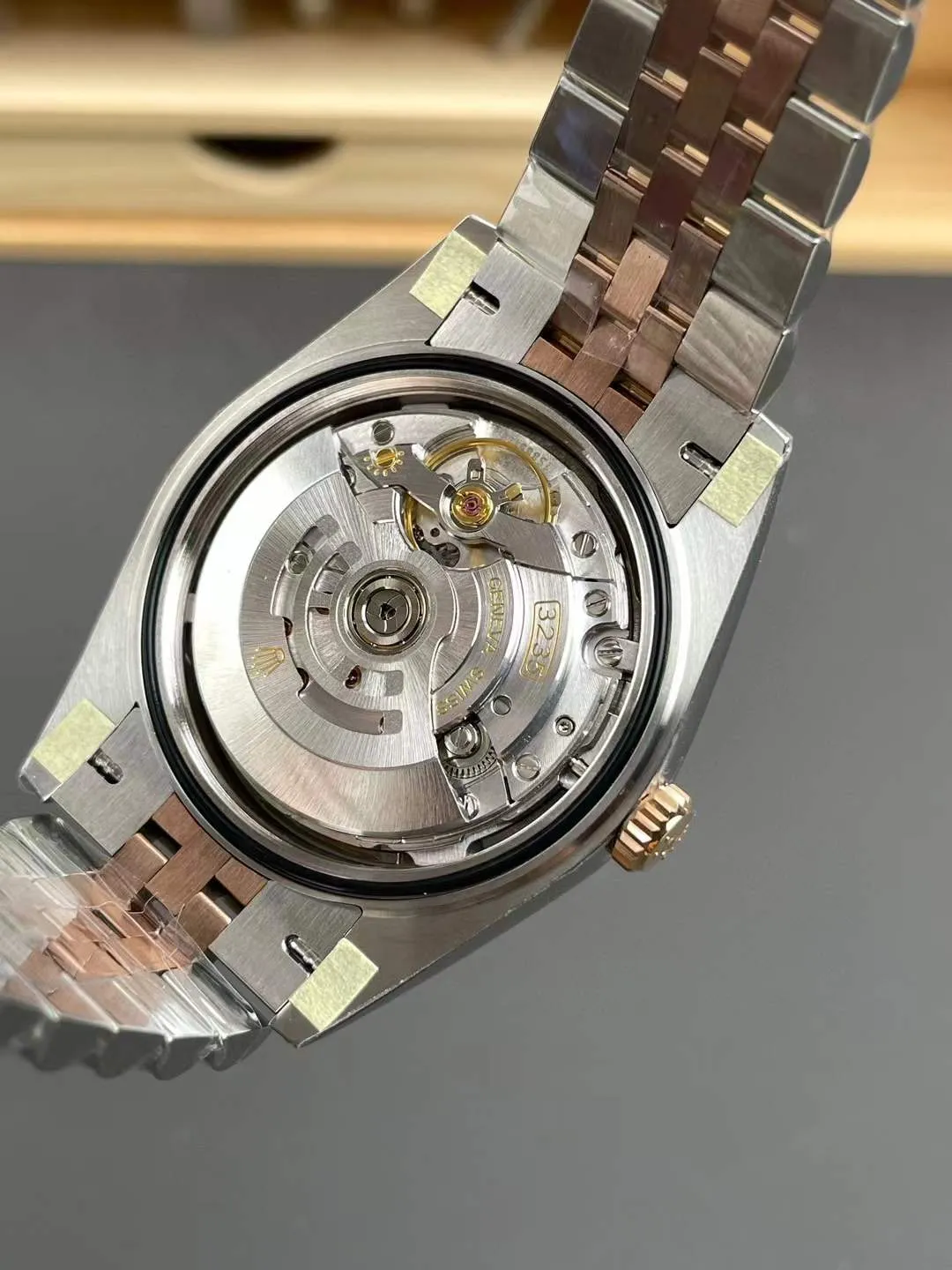 VS Factory Rolex Datejust 41 Slate Grey"Wimbledon"Two-Tone Everose Gold (126331) 1:1 Super Clone - DD3235 Movement - VS Factory Official photo 6