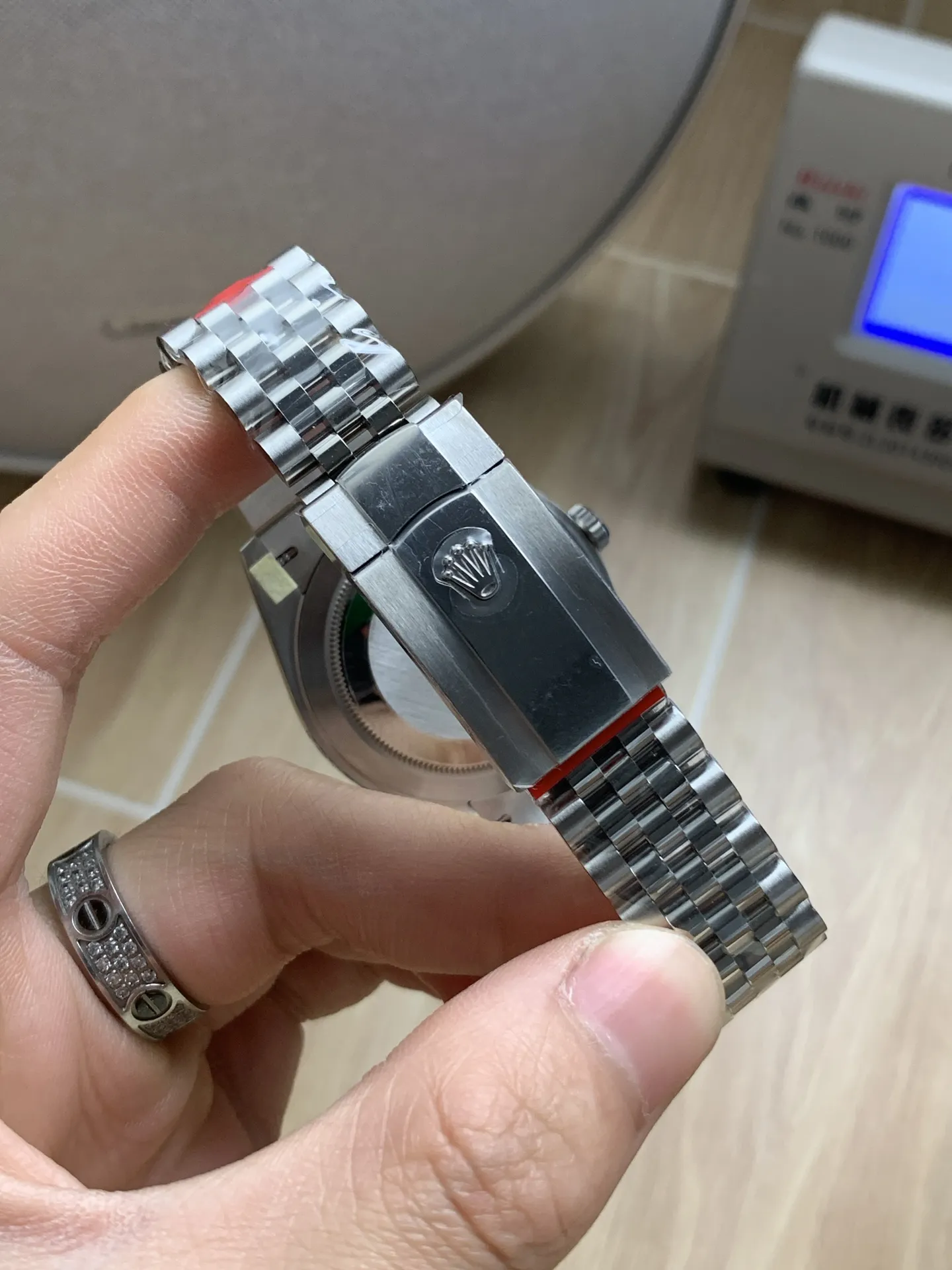 VS Factory Rolex Datejust 41mm Black Dial Smooth Bezel Jubilee Bracelet (126300) 1:1 Super Clone - DD3235 Movement - VS Factory Official photo 9