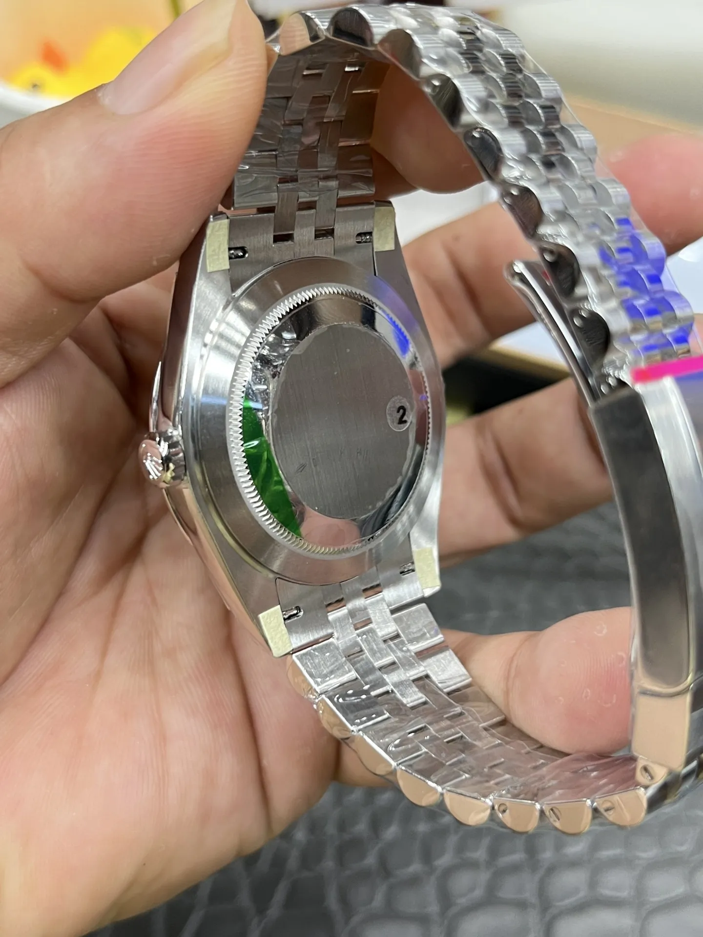 VS Factory Rolex Datejust 41mm Blue Sunburst Dial Fluted Bezel Jubilee Bracelet (126334) 1:1 Super Clone - DD3235 Movement - VS Factory Official photo 9