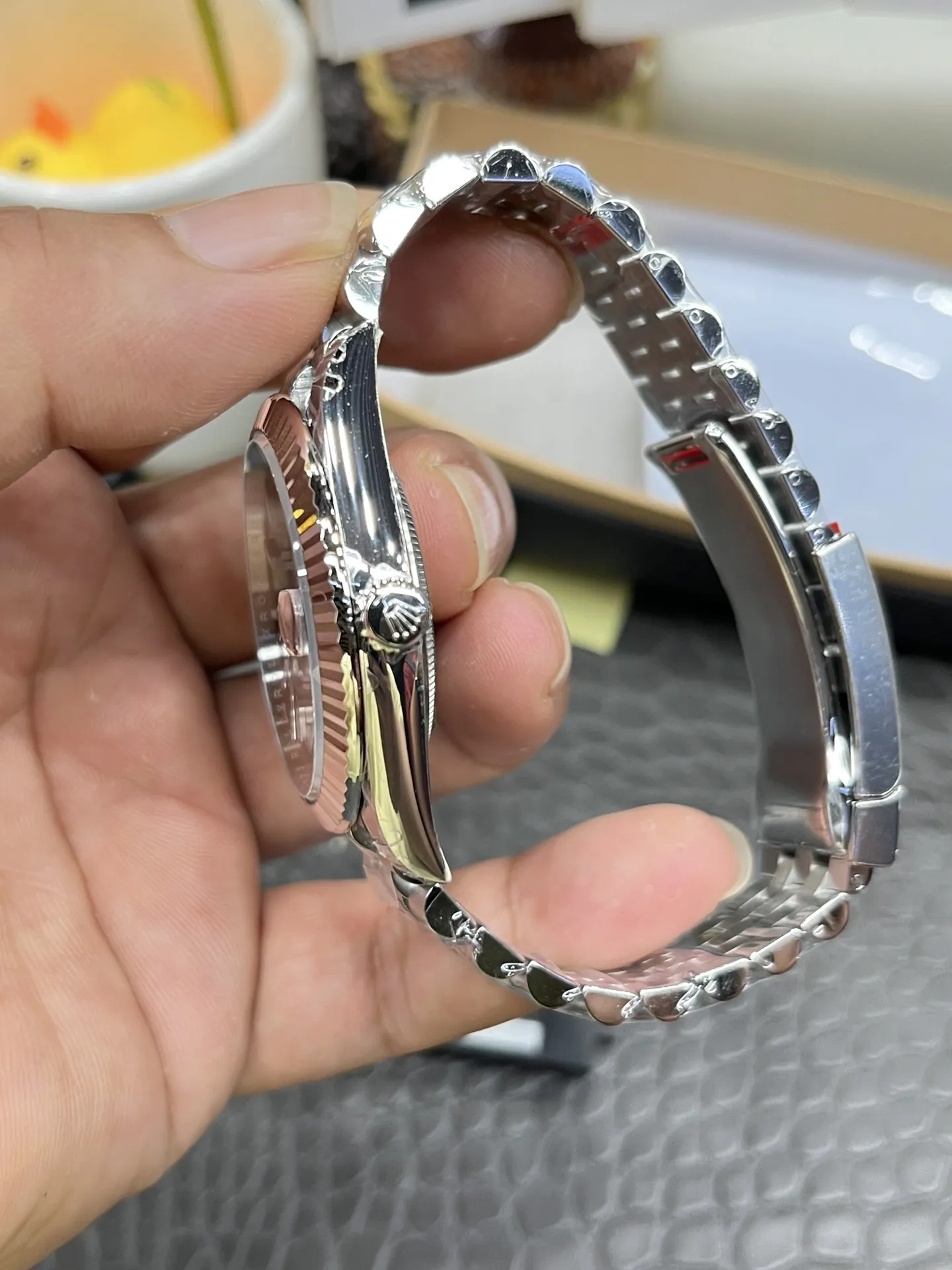 VS Factory Rolex Datejust 41mm Blue Sunburst Dial Fluted Bezel Jubilee Bracelet (126334) 1:1 Super Clone - DD3235 Movement - VS Factory Official photo 10