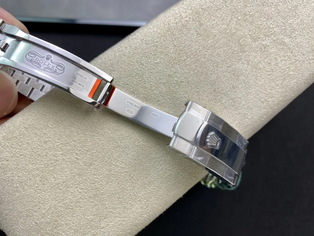 VS Factory Rolex Datejust 41mm Blue Sunburst Dial Smooth Bezel Jubilee Bracelet (126300) 1:1 Super Clone - DD3235 Movement - VS Factory Official photo 10
