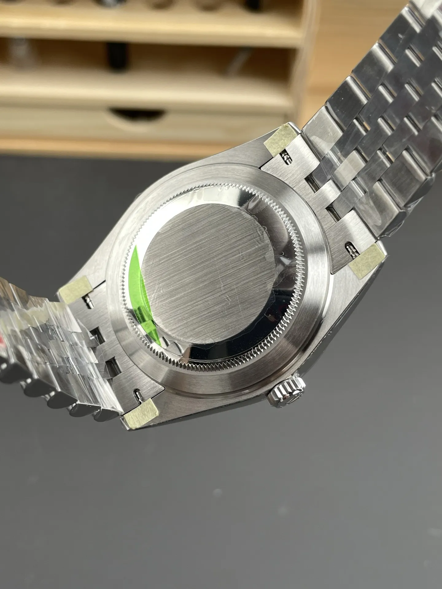 VS Factory Rolex Datejust 41mm Slate Grey"Wimbledon" Dial Fluted Bezel Jubilee Bracelet (126334) 1:1 Super Clone - DD3235 Movement - VS Factory Official photo 9