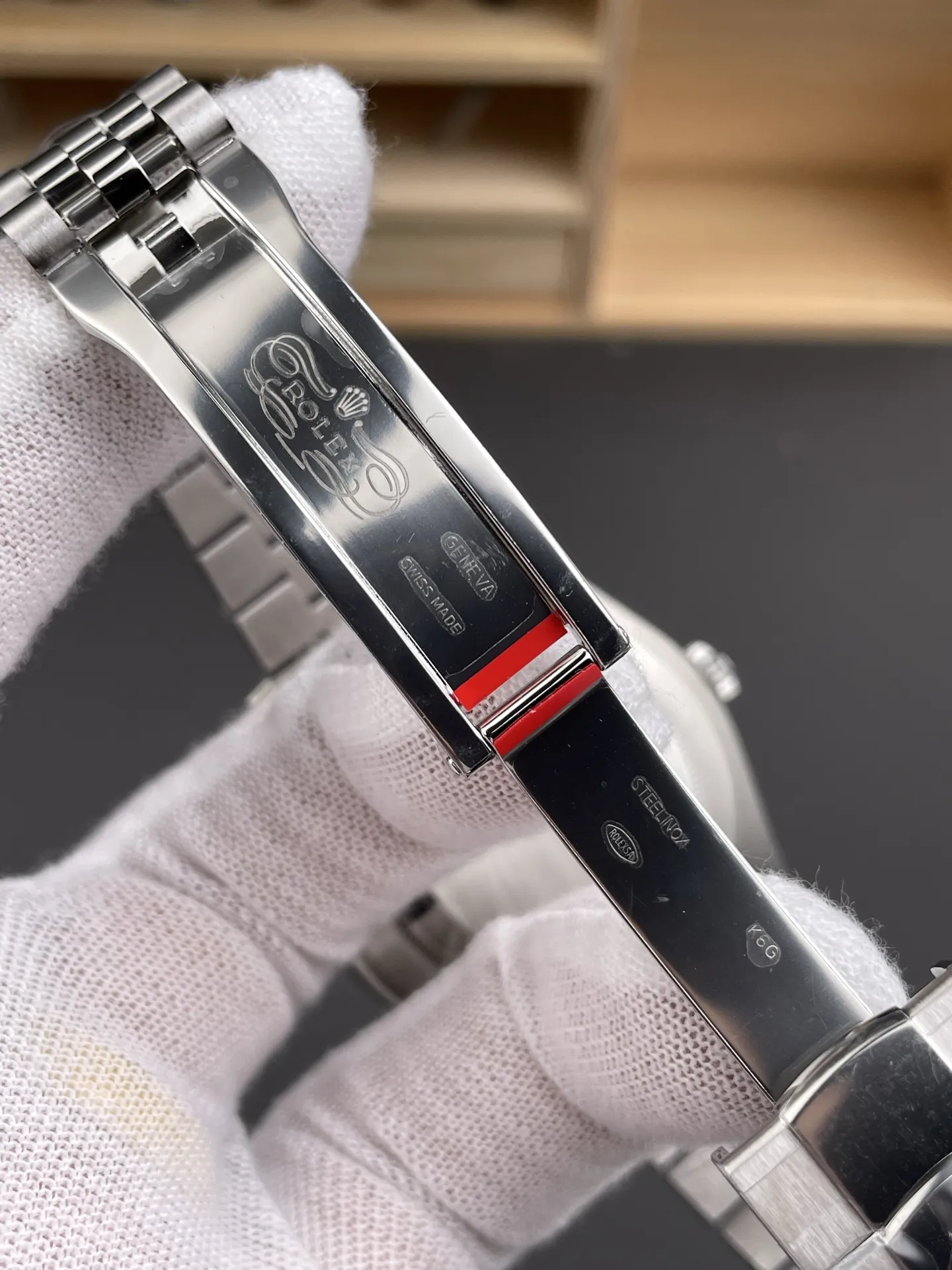VS Factory Rolex Datejust 41mm Slate Grey"Wimbledon" Dial Fluted Bezel Jubilee Bracelet (126334) 1:1 Super Clone - DD3235 Movement - VS Factory Official photo 10