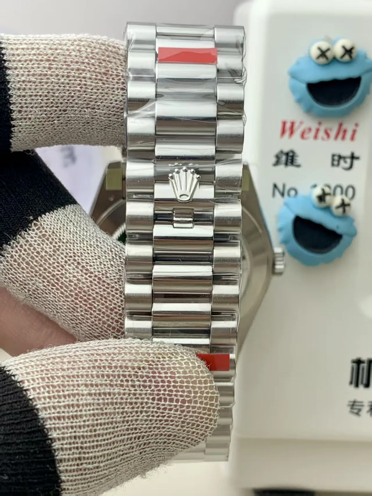 VS Factory Rolex Day-Date 40 Platinum Ice Blue Dial (228236) 1:1 Super Clone - DD3255 Movement - VS Factory Official photo 6