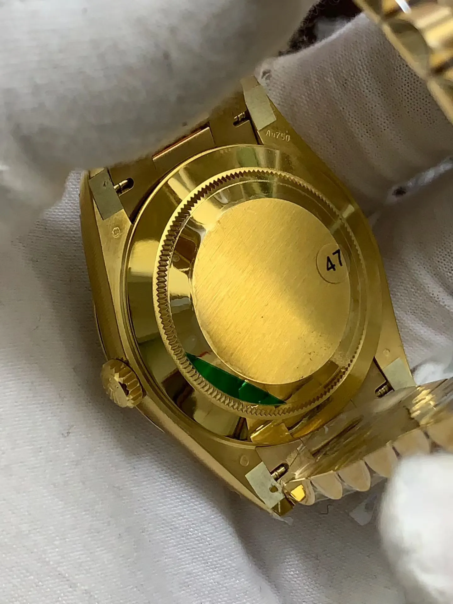 VS Factory Rolex Day-Date 40 Yellow Gold White Baguette Diamond Dial (228238) V2 1:1 Super Clone - DD3255 Movement - VS Factory Official photo 7