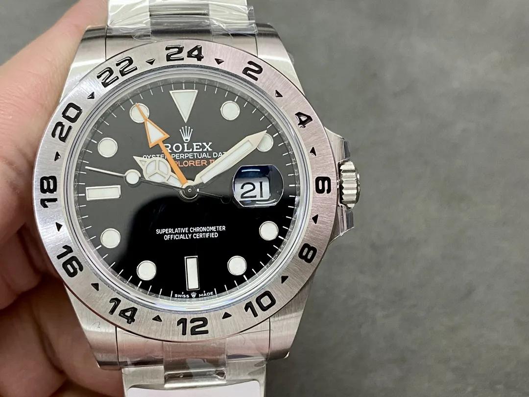 VS Factory Rolex Explorer II 42mm Black Dial (226570) 1:1 Super Clone – DD3285 Movement - VS Factory Official