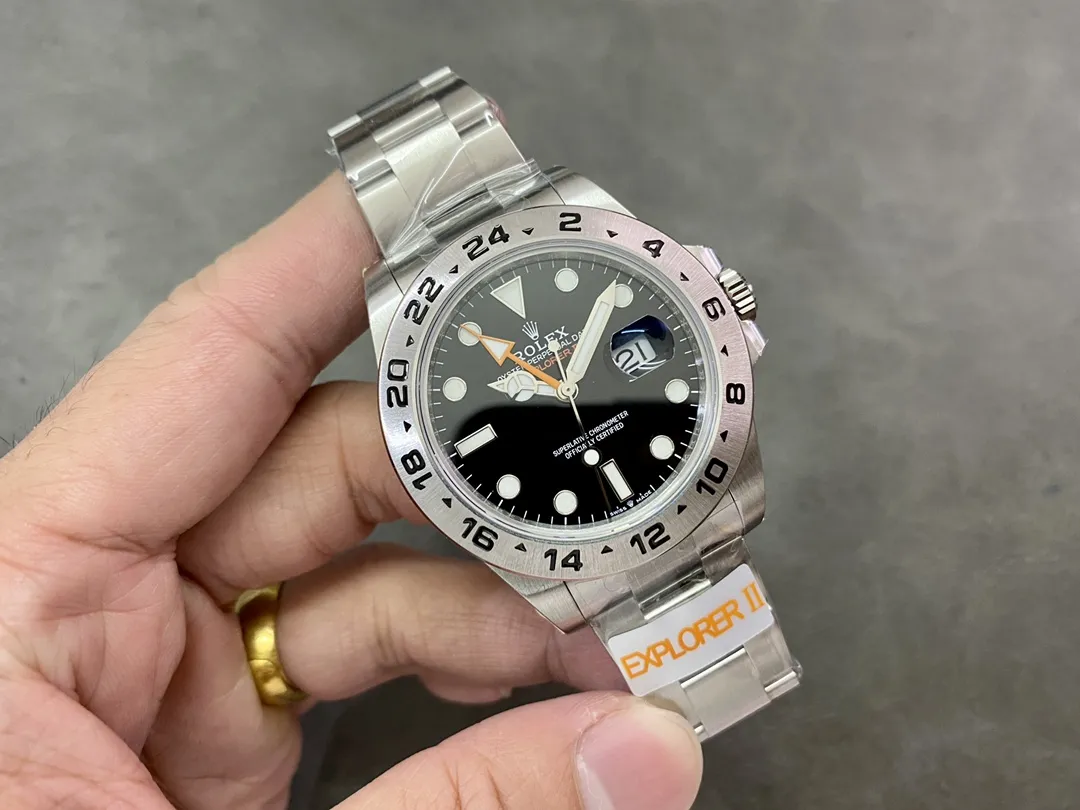 VS Factory Rolex Explorer II 42mm Black Dial (226570) 1:1 Super Clone – DD3285 Movement - VS Factory Official photo 4