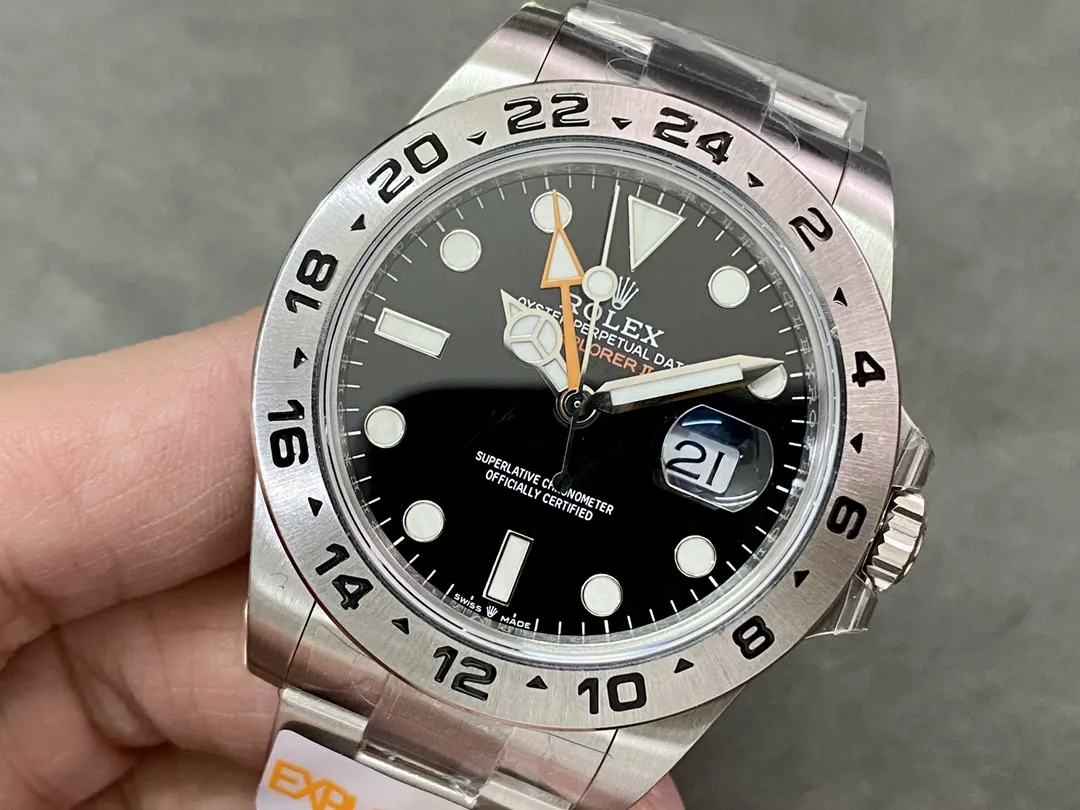 VS Factory Rolex Explorer II 42mm Black Dial (226570) 1:1 Super Clone – DD3285 Movement - VS Factory Official photo 5