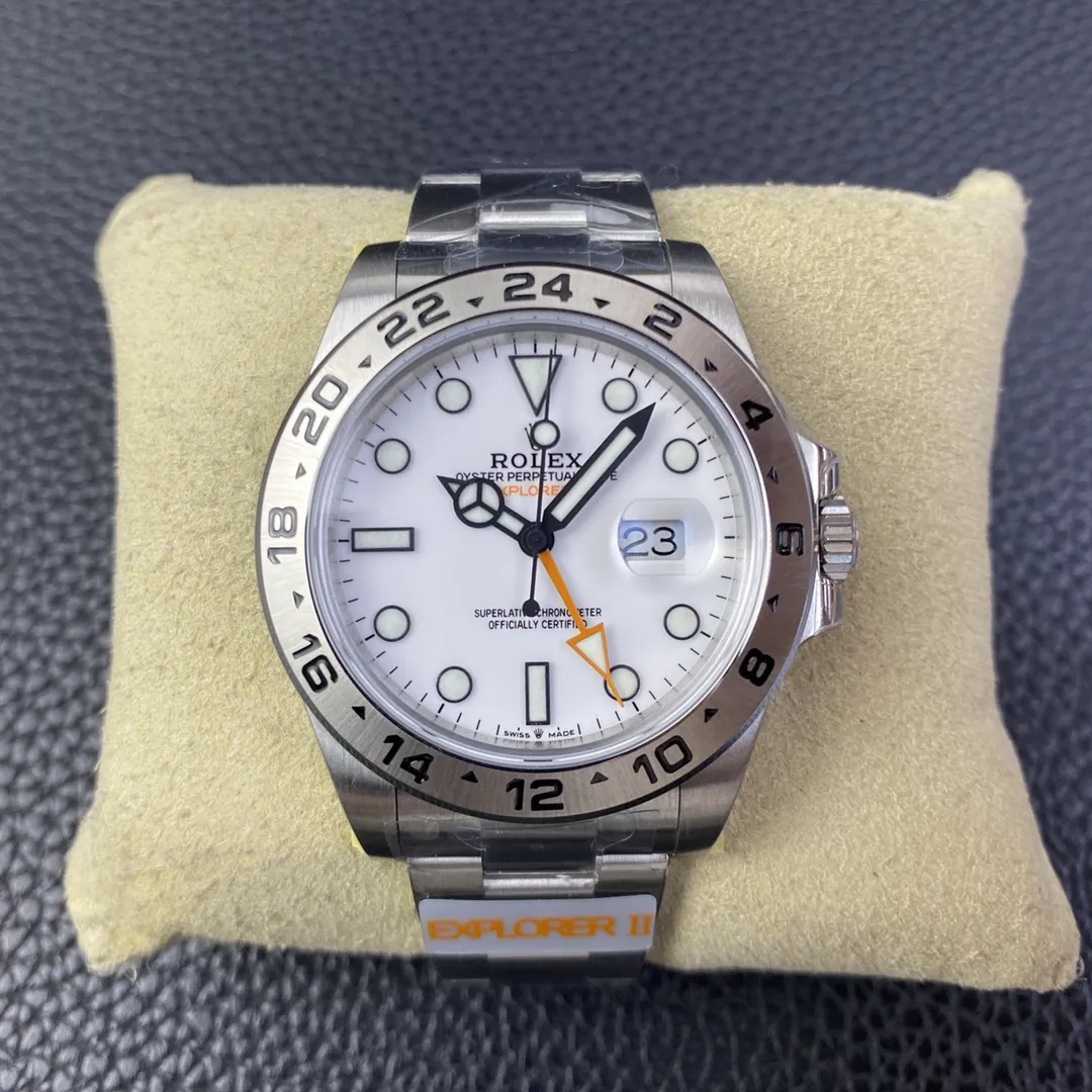 VS Factory Rolex Explorer II 42mm "Polar" White Dial (226570) 1:1 Super Clone – DD3285 Movement - VS Factory Official