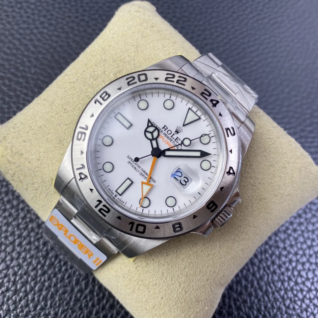 VS Factory Rolex Explorer II 42mm "Polar" White Dial (226570) 1:1 Super Clone – DD3285 Movement - VS Factory Official photo 4