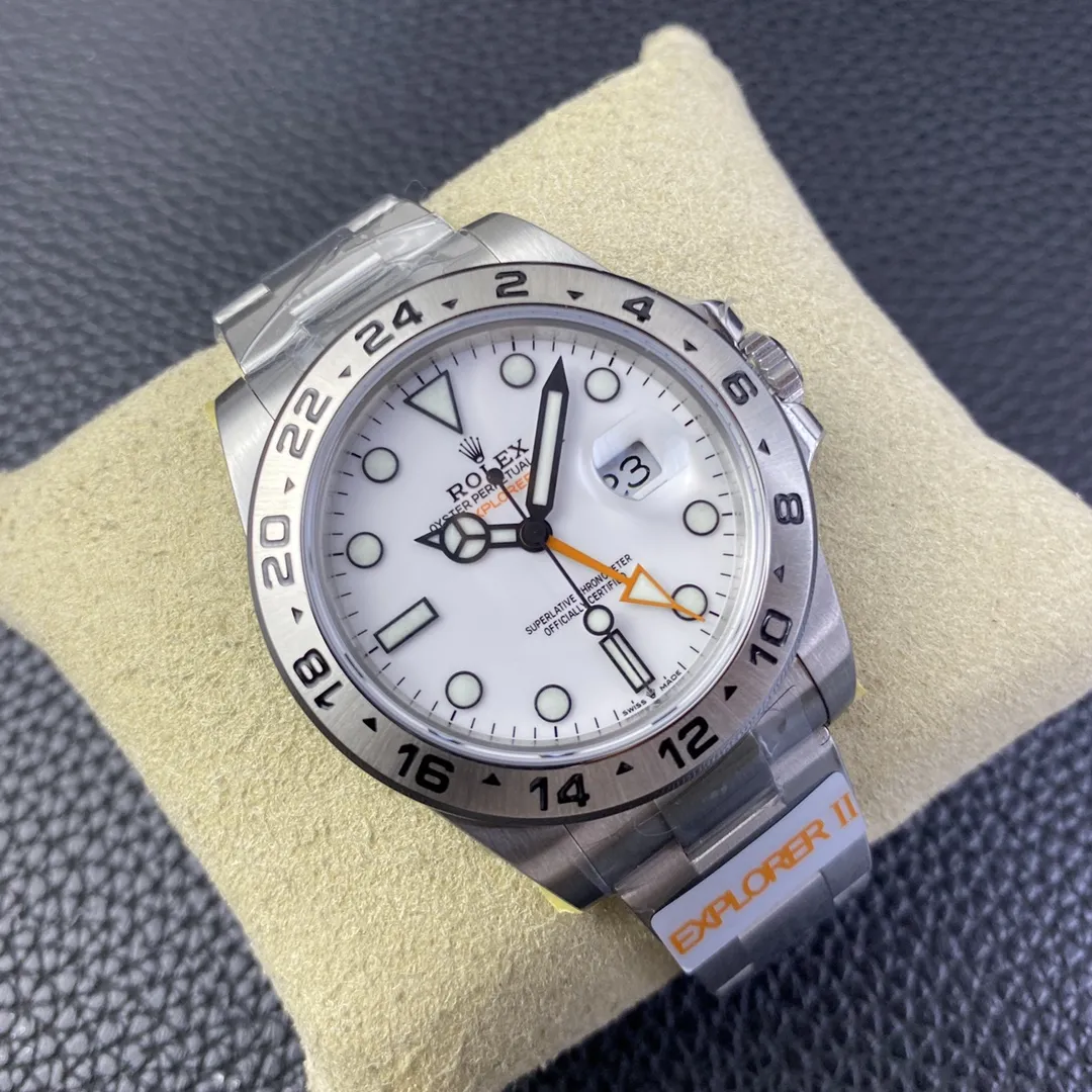 VS Factory Rolex Explorer II 42mm "Polar" White Dial (226570) 1:1 Super Clone – DD3285 Movement - VS Factory Official photo 5