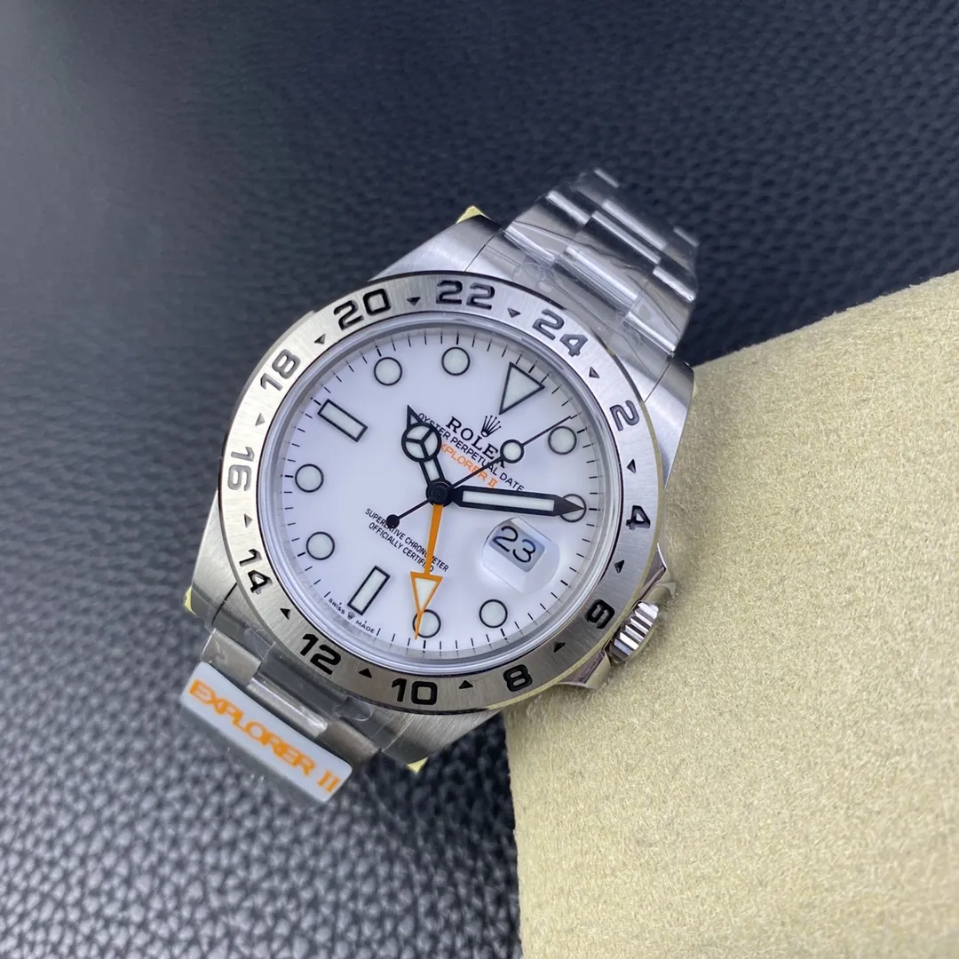 VS Factory Rolex Explorer II 42mm "Polar" White Dial (226570) 1:1 Super Clone – DD3285 Movement - VS Factory Official photo 6