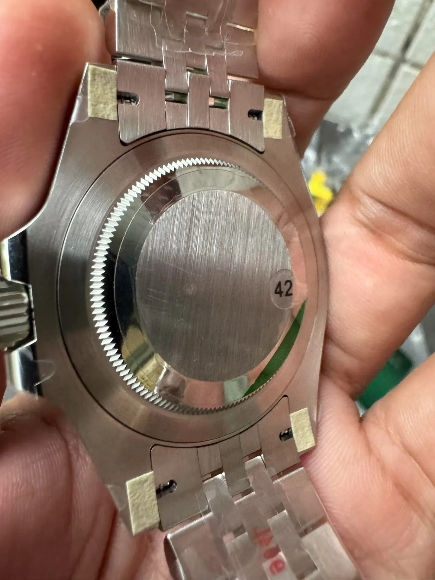 VS Factory Rolex GMT-Master II "Bruce Wayne"Black/Grey Ceramic Bezel Jubilee Bracelet (126710grnr) 1:1 Super Clone - DD3285 Movement - VS Factory Official photo 5