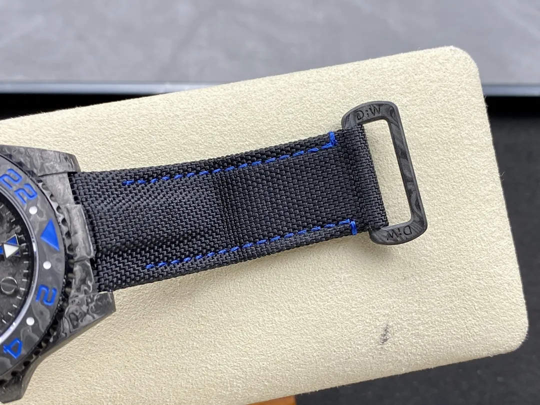 VS Factory Rolex GMT-Master II "DiW Carbon Blue" Forged Carbon Fiber (Custom Edition) 1:1 Super Clone - DD3285 Movement - VS Factory Official photo 10