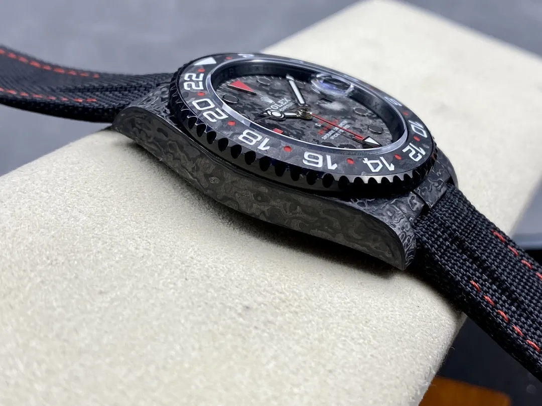 VS Factory Rolex GMT-Master II "DiW Carbon" Forged Carbon Fiber (Custom Edition) 1:1 Super Clone - DD3285 Movement - VS Factory Official photo 5