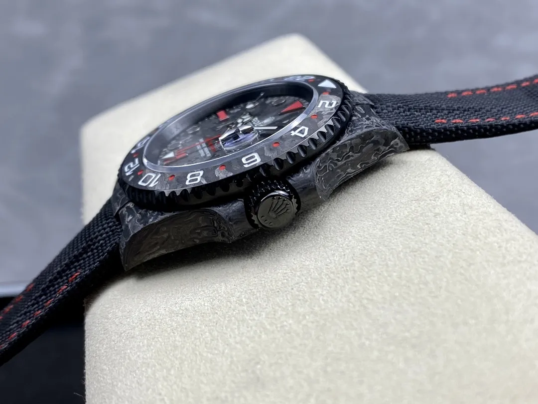 VS Factory Rolex GMT-Master II "DiW Carbon" Forged Carbon Fiber (Custom Edition) 1:1 Super Clone - DD3285 Movement - VS Factory Official photo 6