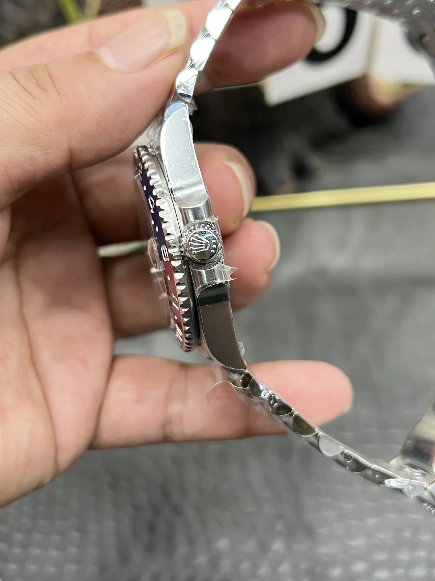 VS Factory Rolex GMT-Master II "Pepsi" Red/Blue Ceramic Bezel Jubilee Bracelet (126710blro) 1:1 Super Clone - DD3285 Movement - VS Factory Official photo 7