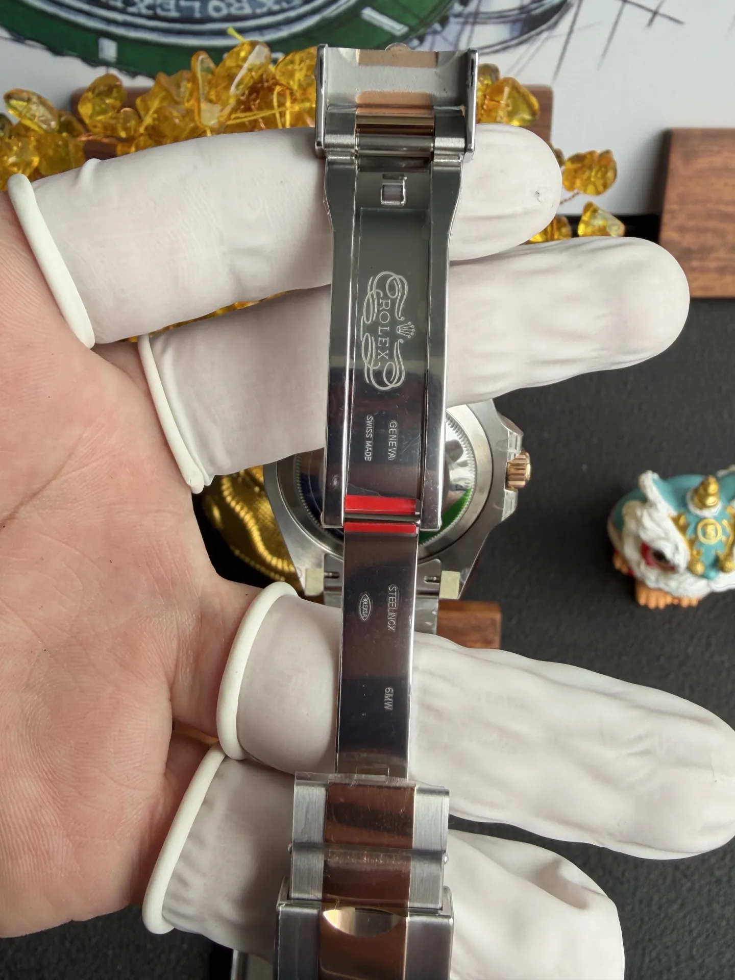 VS Factory Rolex GMT-Master II "Root Beer" Two-Tone Everose Gold Brown/Black Oyster Bracelet (126711chnr) 1:1 Super Clone - DD3285 Movement - VS Factory Official photo 7