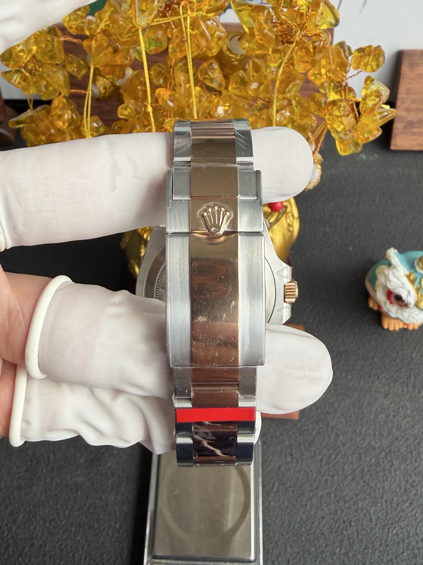 VS Factory Rolex GMT-Master II "Root Beer" Two-Tone Everose Gold Brown/Black Oyster Bracelet (126711chnr) 1:1 Super Clone - DD3285 Movement - VS Factory Official photo 9