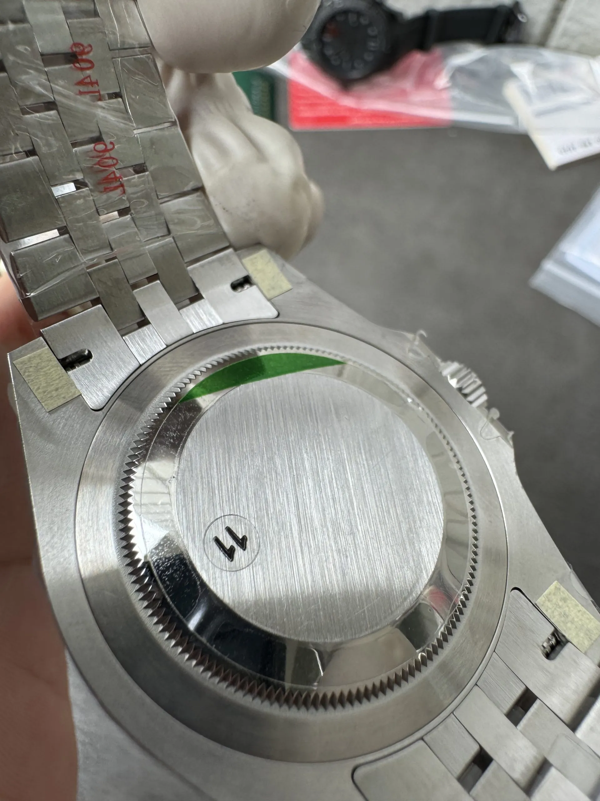 VS Factory Rolex GMT-Master II "Sprite" Black/Green Ceramic Bezel Jubilee Bracelet(m126720vtnr-0002) 1:1 Super Clone - DD3285 Movement - VS Factory Official photo 11