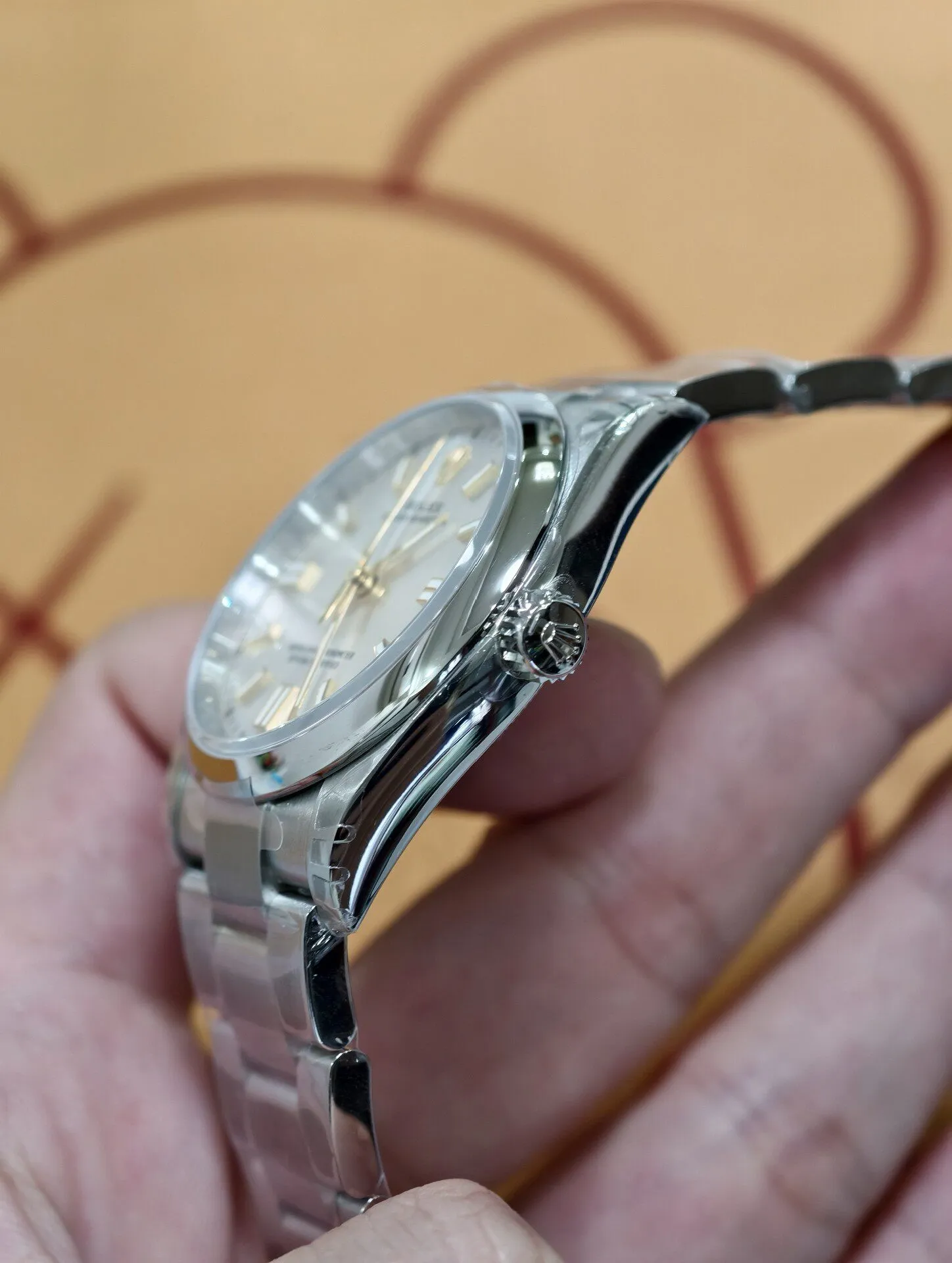 VS Factory Rolex Oyster Perpetual 36 Silver Dial Smooth Bezel Oyster Bracelet (126000) 1:1 Super Clone – DD3230 Movement - VS Factory Official photo 4