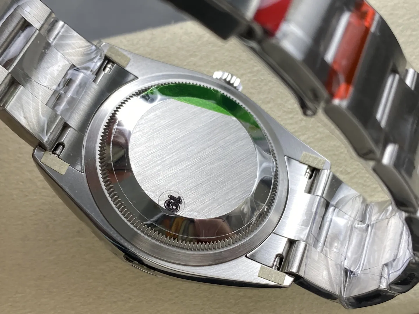 VS Factory Rolex Oyster Perpetual 36mm Bright Black Dial Smooth Bezel Oyster Bracelet (126000) 1:1 Super Clone - DD3230 Movement - VS Factory Official photo 8