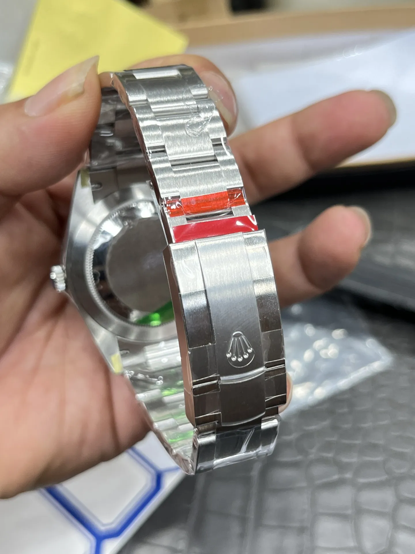 VS Factory Rolex Oyster Perpetual 36mm "Celebration Bubble" Motif Dial Smooth Bezel Oyster Bracelet (126000) 1:1 Super Clone - DD3230 Movement - VS Factory Official photo 8